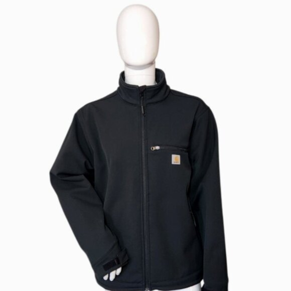 Carhartt Crowley Soft Shell Fleece- Lined Heavy Workwear Jacket - Picture 2 of 16